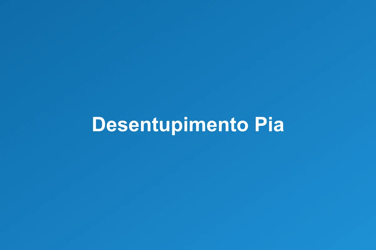 Desentupimento de pia em Salvador – desobstrução profissional